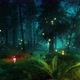 Magical Forest With Lanterns 4K - VideoHive Item for Sale