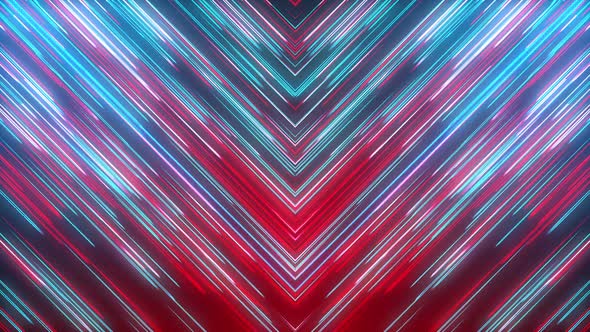 Neon Lines Loop Background