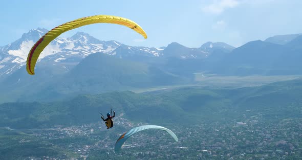 Flights with Paragliding