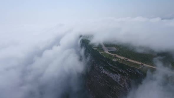 Amidst Clouds And Fog, Sultanate of Oman