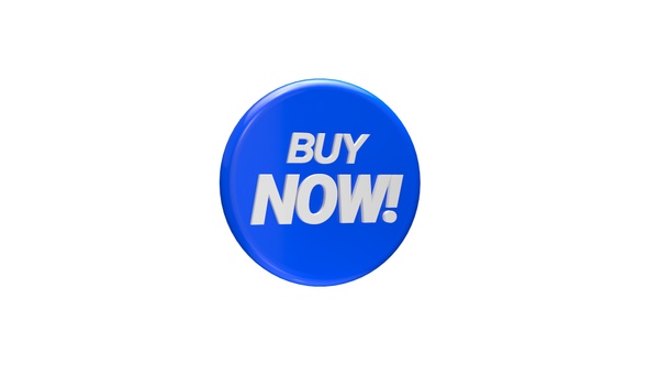 Blue Buy Now Discount Sale Badge 35 Percent Off