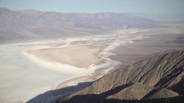 Pan right of the Death Valley