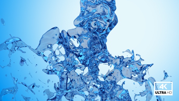 Blue Water Jet Stream Splash V5 alt