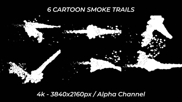 Cartoon Smoke Trails