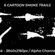 Cartoon Smoke Trails - VideoHive Item for Sale