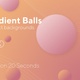 Gradient Balls - Abstract Backgrounds. - VideoHive Item for Sale