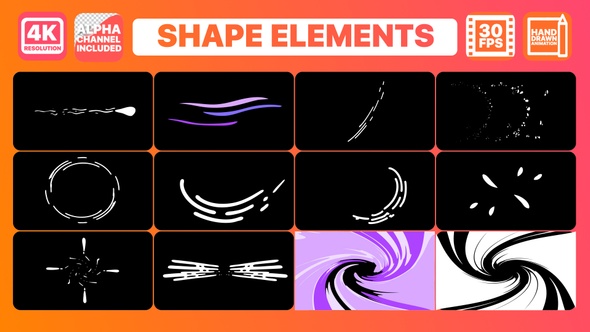 Dynamic Shapes | Motion Graphics Pack alt