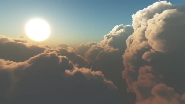 Earth View Above The Cloud 02 4K alt