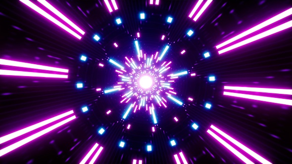 Glow Neon Light Beam Vj Loop alt