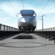 High-speed rail rushes to the camera - VideoHive Item for Sale