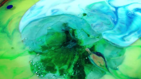 Abstract Coloured Ink Background Texture 6 alt