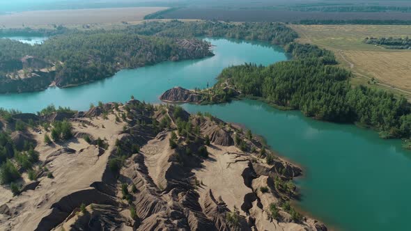 Konduki Old Coal Quarry Lake 2