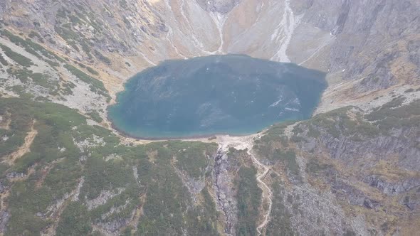 Black Lake Czarny Staw Tatra Mountains, Poland