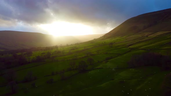 Sunrise at Peak District UK