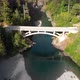 4K Car Crossing Bridge over Smith River in Redwood Forest near Humboldt County - VideoHive Item for Sale