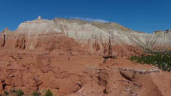 Aerial shots of Kodachrome Basin, Utah.