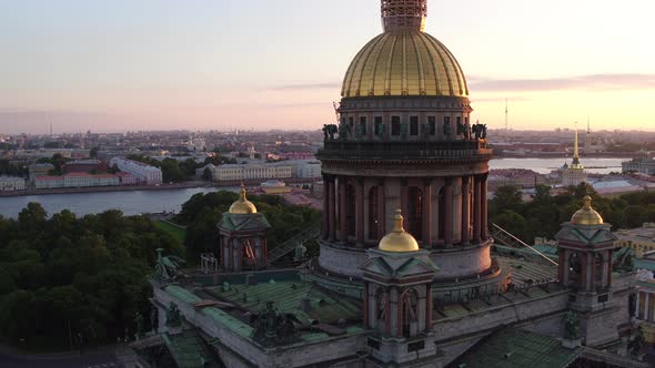 Aerial View St.Isaac's Cathedral, St.Petersburg 181