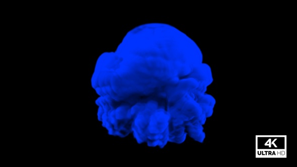 Blue Smoke Explosion