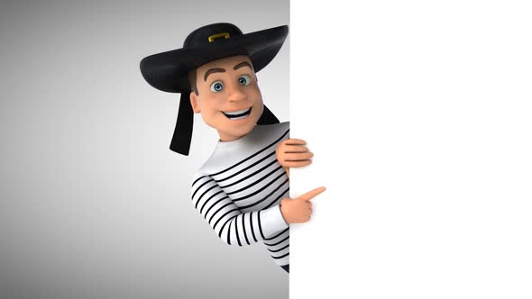 Fun 3d breton character