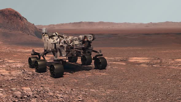 Mars The Perseverance Rover alt