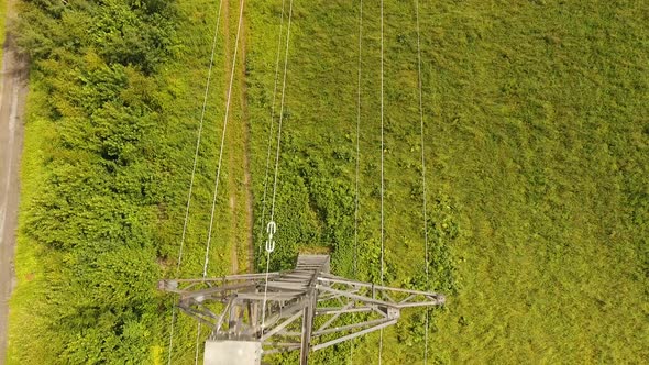 High Voltage Power Line