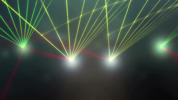 Laser Beams Vj Background