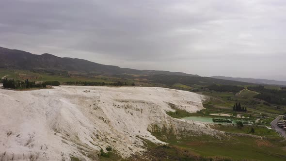 Landscape of Pamukkale