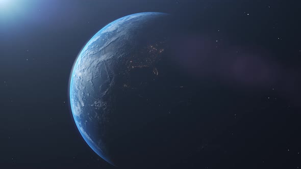 Earth In Space V1 4K