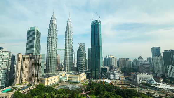 Time Lapse of the Kuala Lumpur Skyline