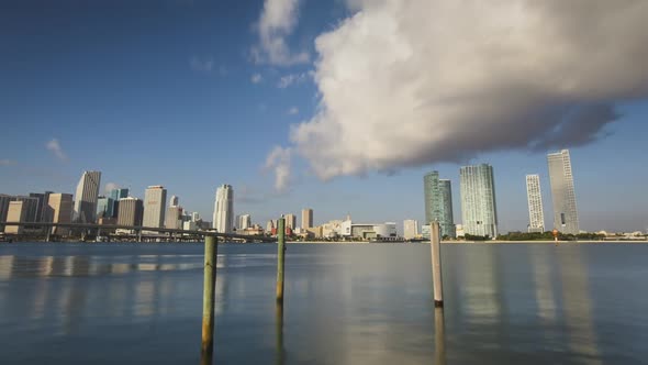 Miami Skyline Timelapse