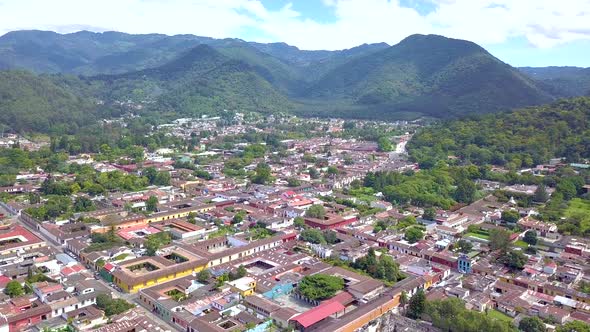 Antigua Guatemala Aerial