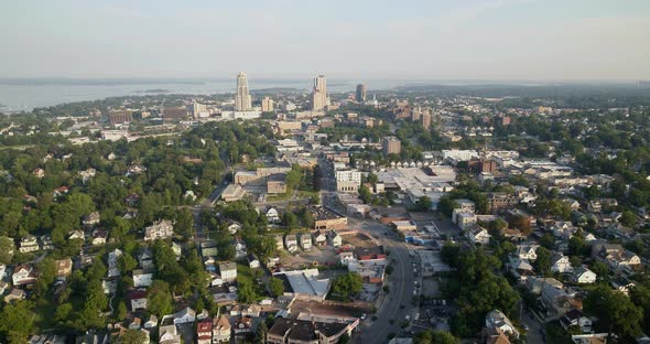 Flying Away From New Rochelle by the Water