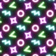 90s Memphis Neon Pattern VJ Loop - VideoHive Item for Sale