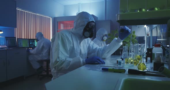 Scientists Working in Laboratory