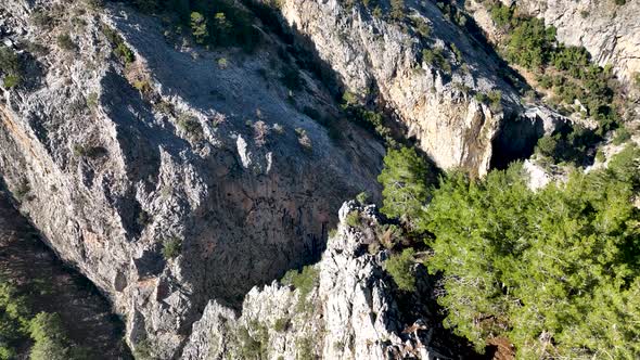 Canyon in the mountains