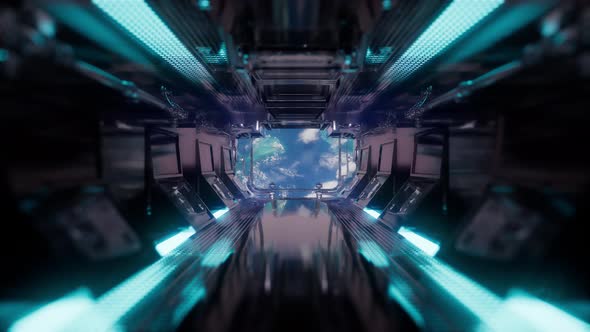 Ride in a Spaceship Tunnel alt