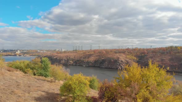 Autumn River Shore