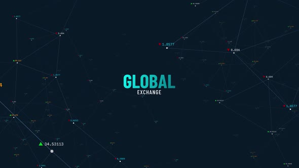 Global Exchange Animation 4K