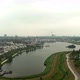Phönix-See in Dortmund Germany Drone Shot - VideoHive Item for Sale