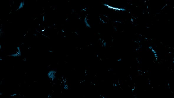 abstract blue liquid moving