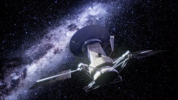 Magellan Spacecraft Approaching To Venus alt