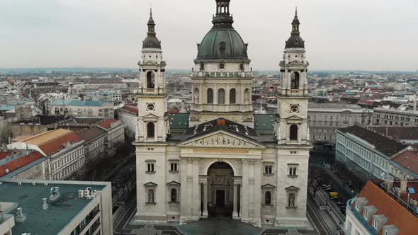 Budapest Cityscape and Dome of St