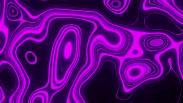 Purple Neon Oil Spot Background Vj Loop 4K