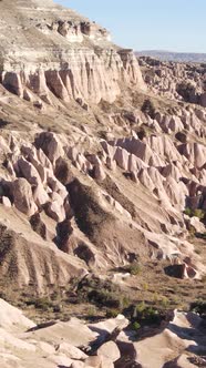 Cappadocia Landscape Aerial View