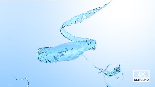 Twisted Blue Water Splash V6 alt