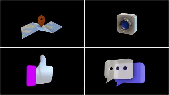 3D icons volume1