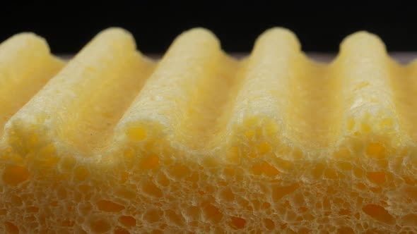 Yellow sponge detail texture