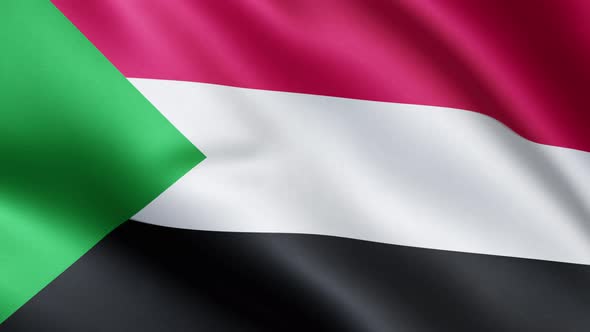 Flag of Sudan | UHD | 60fps