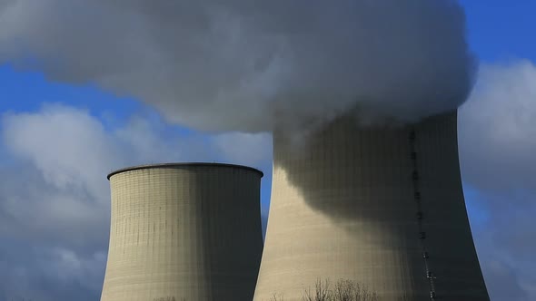 Nuclear power station, Belleville sur Loire, Cher, Centre Val de Loire, France