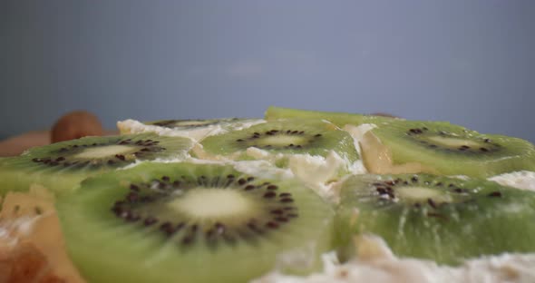 Healthy Food Dessert Kiwi Cake